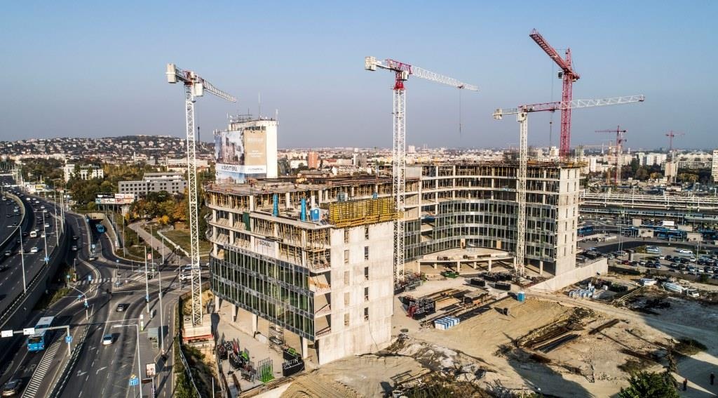 Budapest One irodapark - tervezte: Paulinyi-Reith&Partners